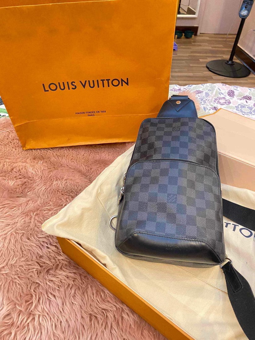 Louis Vuitton Danube in Monogram Upside Down Ink, Luxury, Bags & Wallets on  Carousell