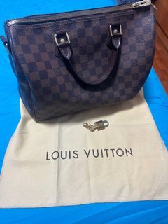 Vintage Hand Painted Louis Vuitton Speedy 30 OWL Pending