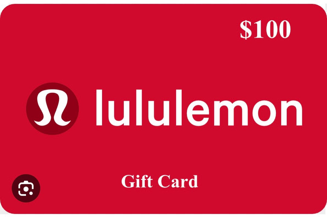 Lululemon $100 gift card Everything Else on Carousell
