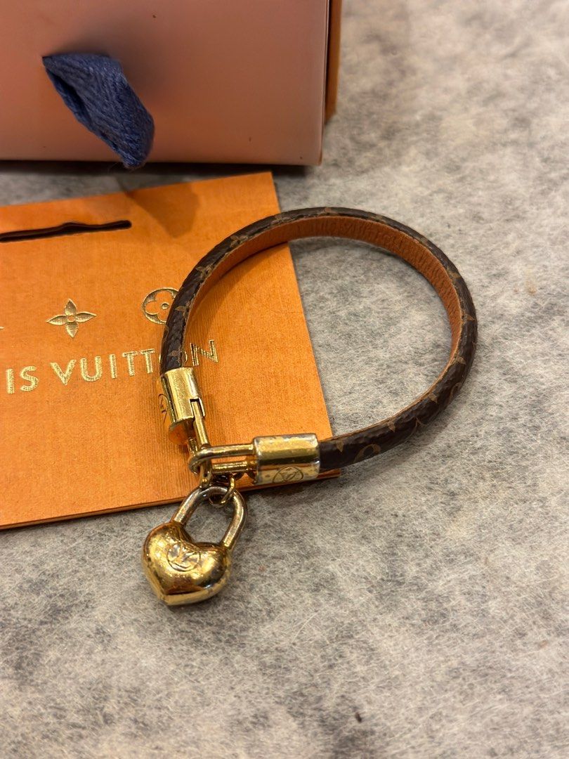 Louis Vuitton Silver Lockit X Virgil Abloh Bracelet. #bracelet