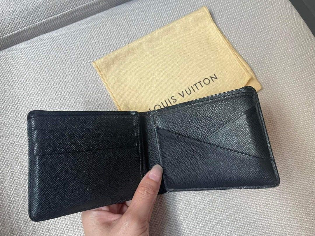 Louis Vuitton Vintage Black Damier Graphite LV League Vertical Wallet, Best Price and Reviews