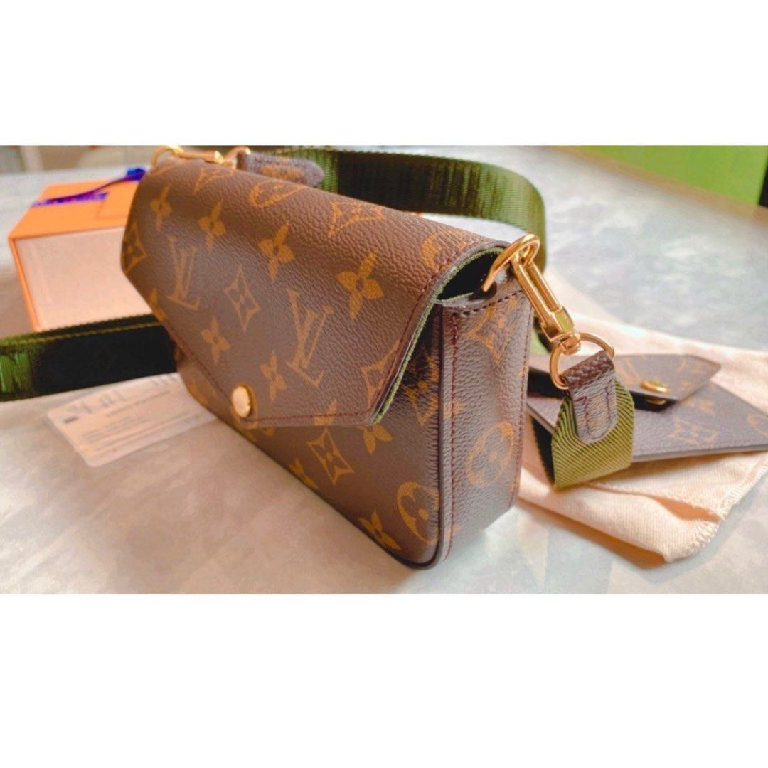 Louis Vuitton Felicie Strap & Go Pochette Shoulder Bag