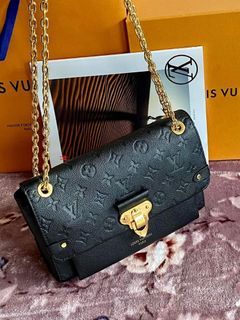 LOUIS VUITTON AUTHENTIC BOX AND PAPERBAG SET (also with ribbon and gift  dedication tag) - IN PERFECT BRAND NEW CONDITION - HARD MAGNETIC BOX (LV),  Luxury, Bags & Wallets on Carousell