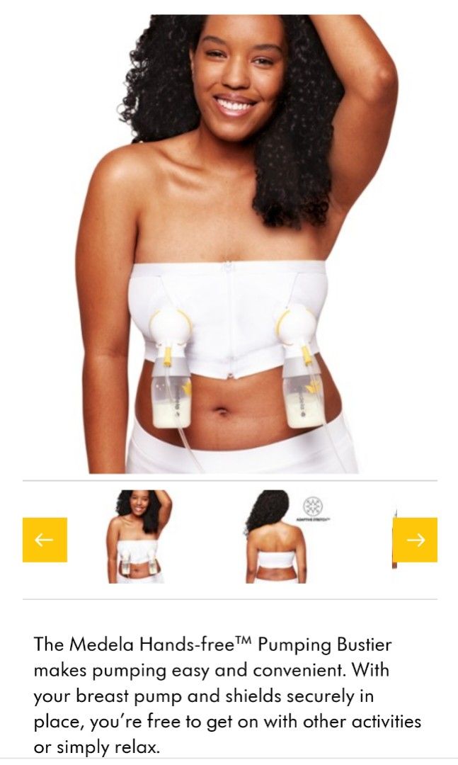 Medela - Hands-Free Pumping Bustier | Chai