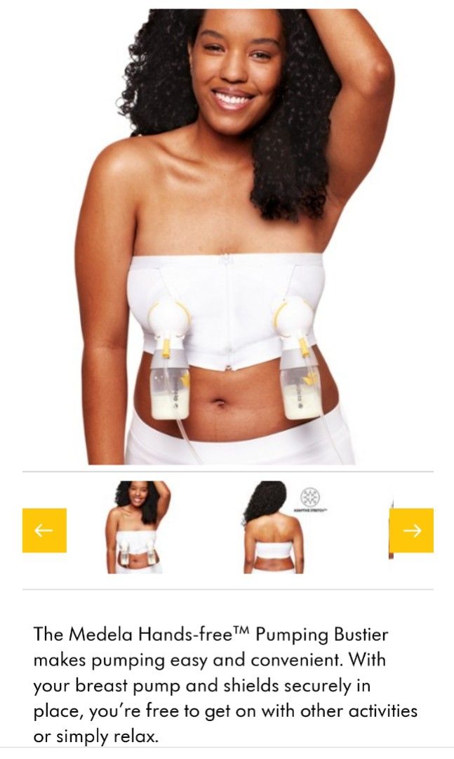 Easy Expression Bustier, Breast Pumping Bra