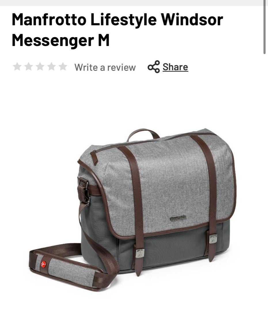 Manfrotto lifestyle sale windsor messenger m