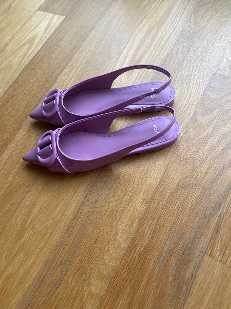 Purple flats shoes new arrivals