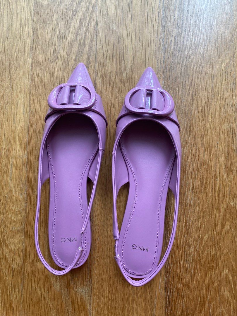 Purple new arrivals flats shoes