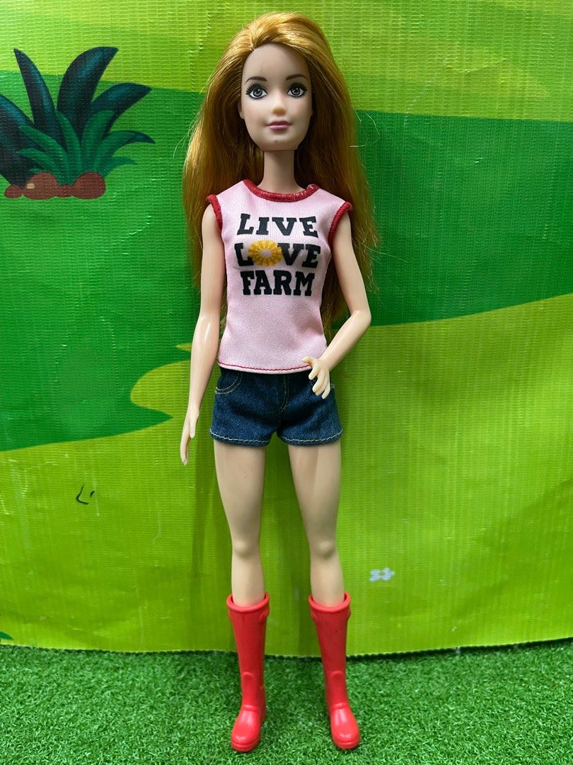 Live love hot sale farm barbie