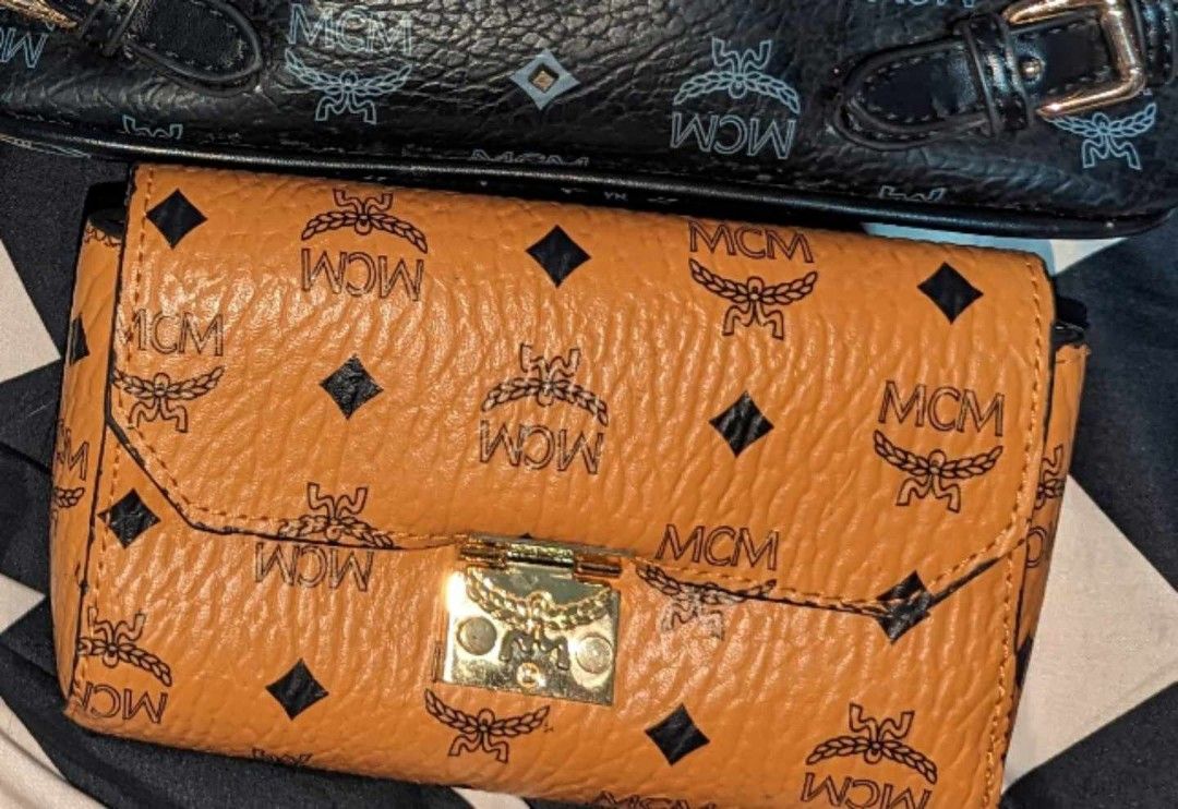 Mcm millie cheap flap crossbody