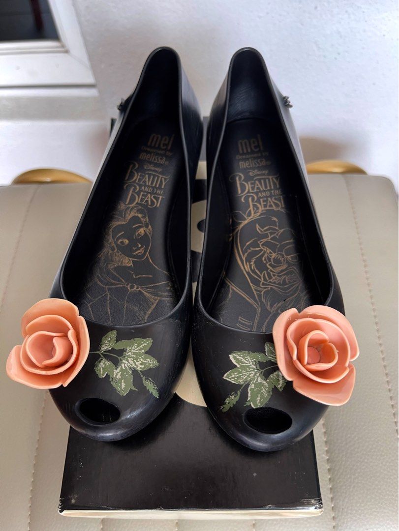 Mini melissa beauty store and the beast shoes