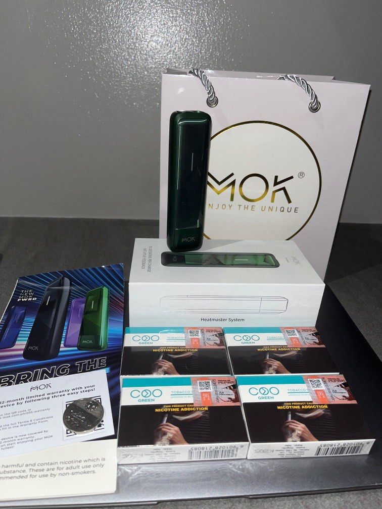 MOK FWRD - Lush Green Package (Heated Tobacco Device), Mobile Phones ...