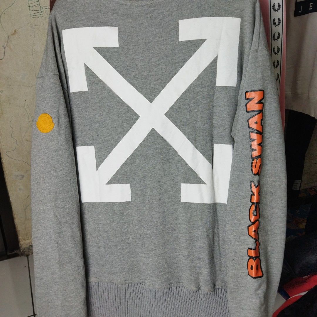 MONCLER OFF WHITE BLACK SWAN