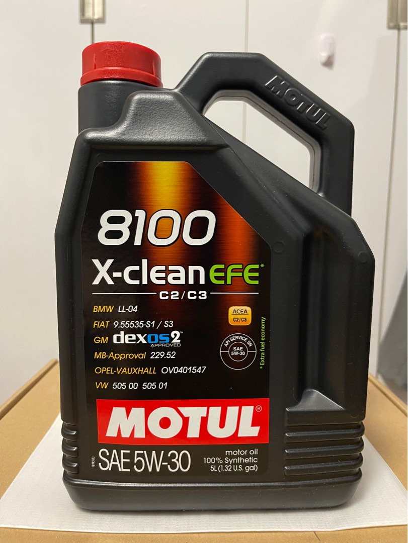 Motul 8100 X-clean EFE 5w-30, Car Accessories, Accessories on Carousell