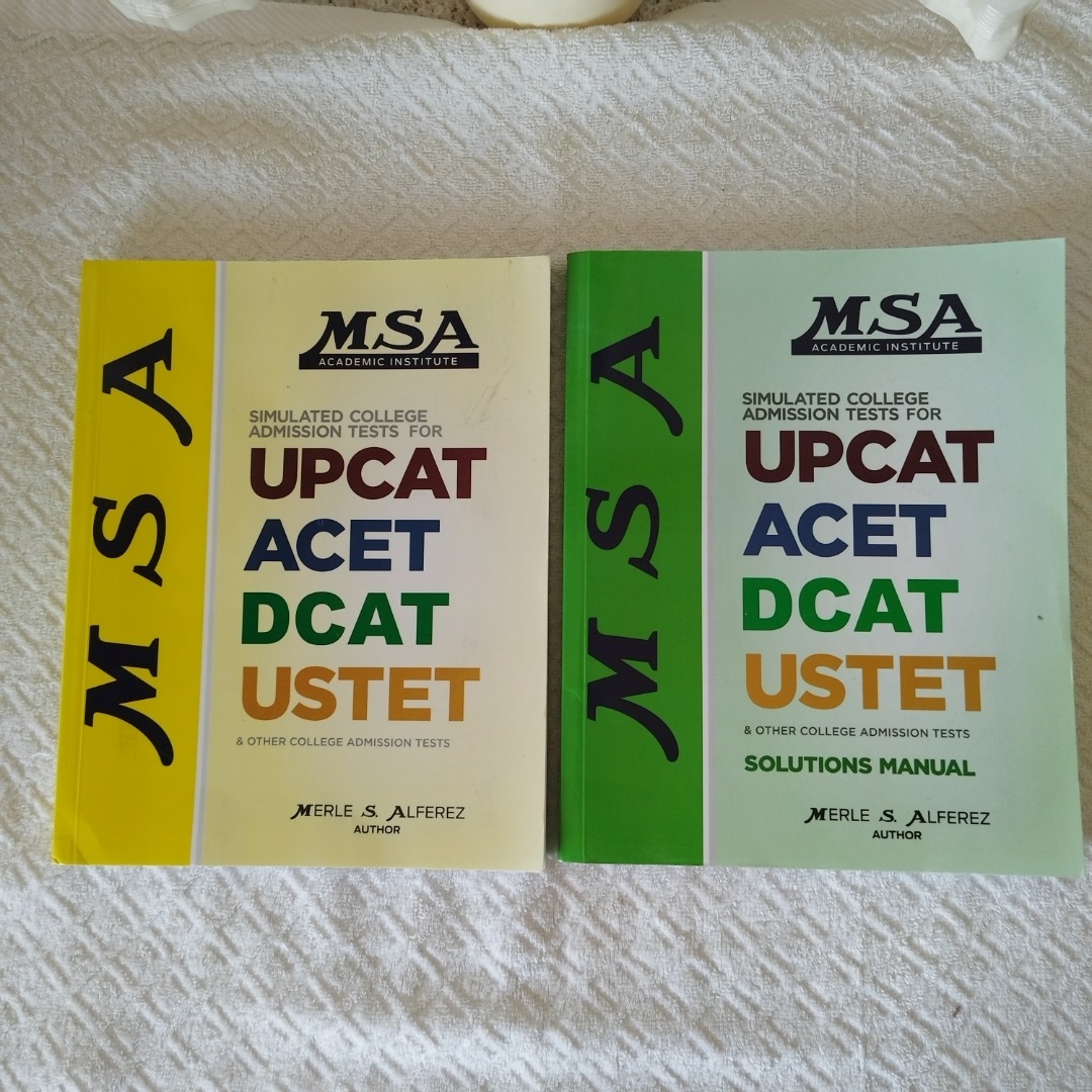 msa-books-reviewer-for-upcat-acet-dct-ustet-college-entrance-tests