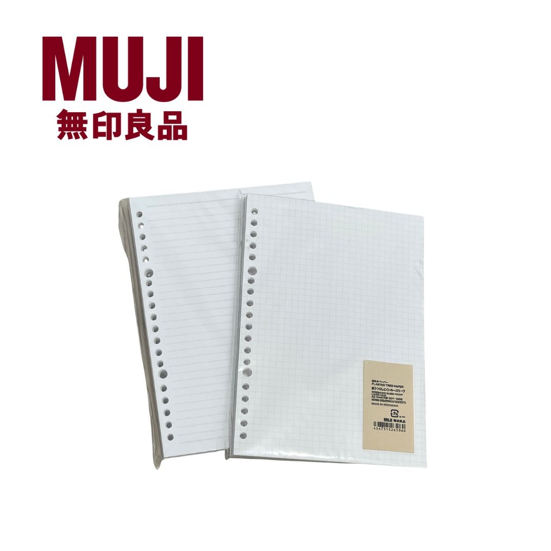 MUJI Loose Leaf, Hobbies & Toys, Stationary & Craft, Stationery