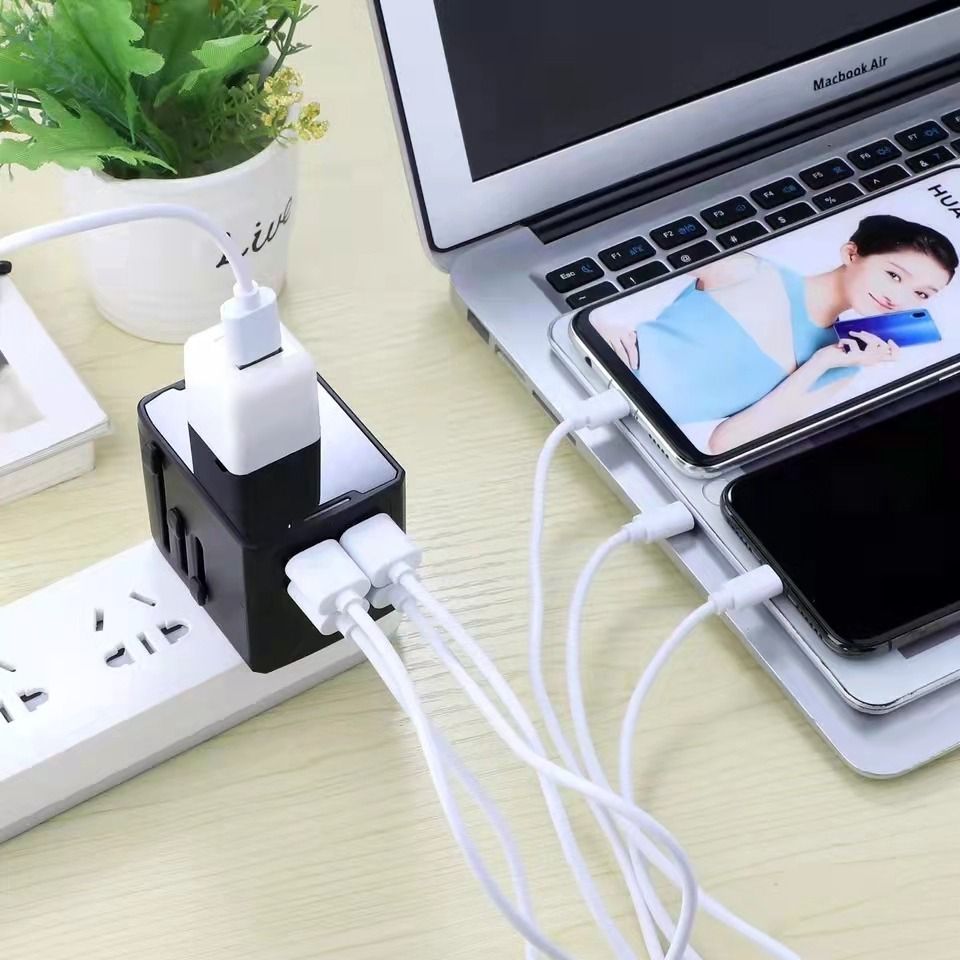 Multi-Country Travel Conversion Plug with USB Type C, Universal Travel ...