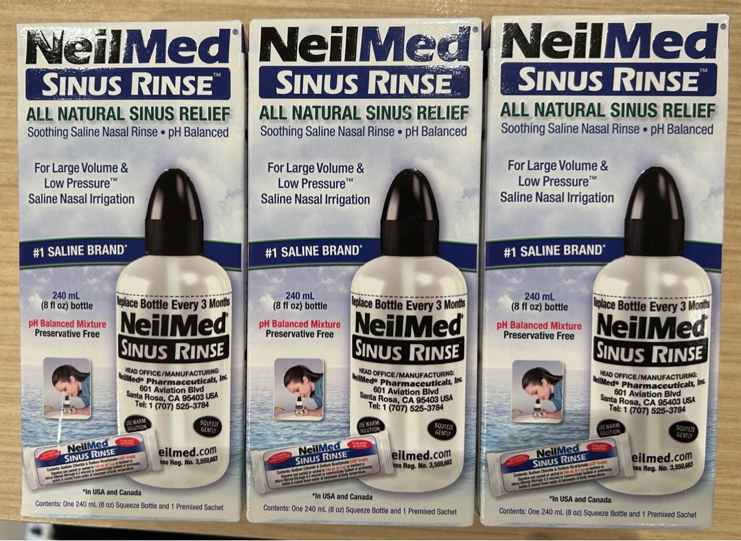 NeilMed Bottle kit (Sell in whole set), Health & Nutrition, Medical