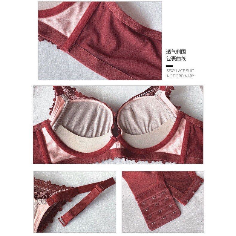 New! Lacy red bra