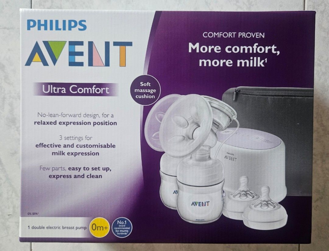 New sealed Philips Avent Ultra Comfort Breast Pump Double