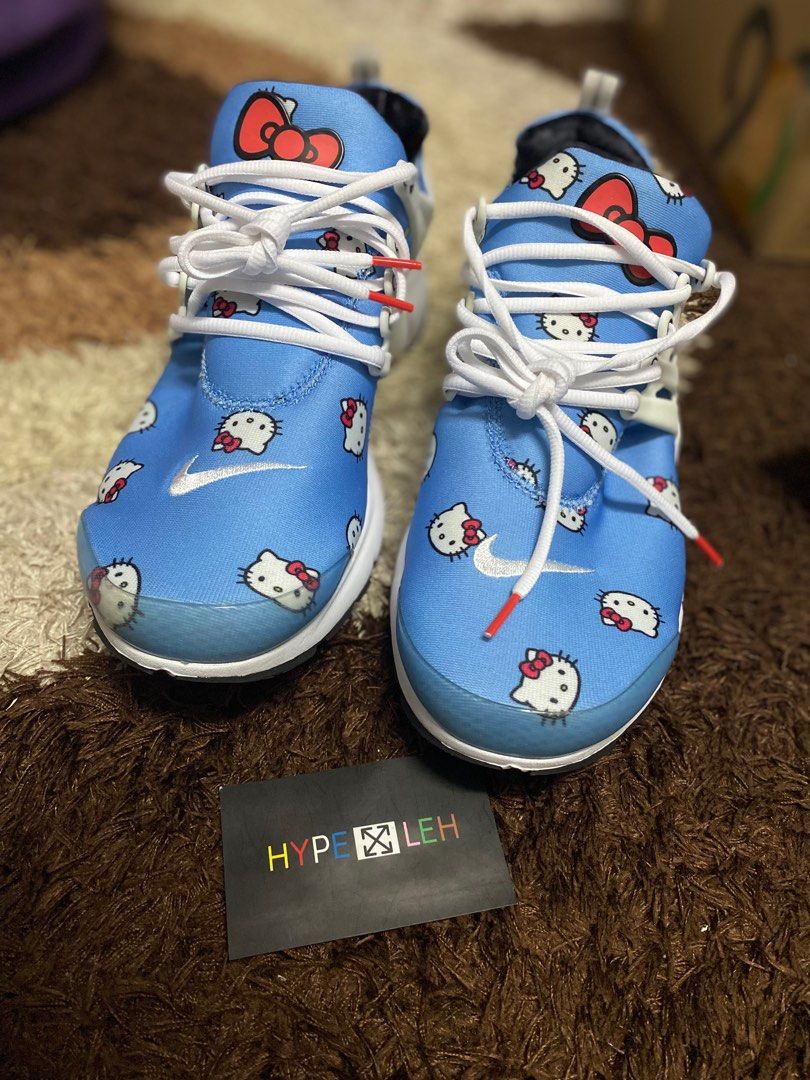 Nike air presto x hello kitty, Men's Fashion, Footwear, Sneakers on