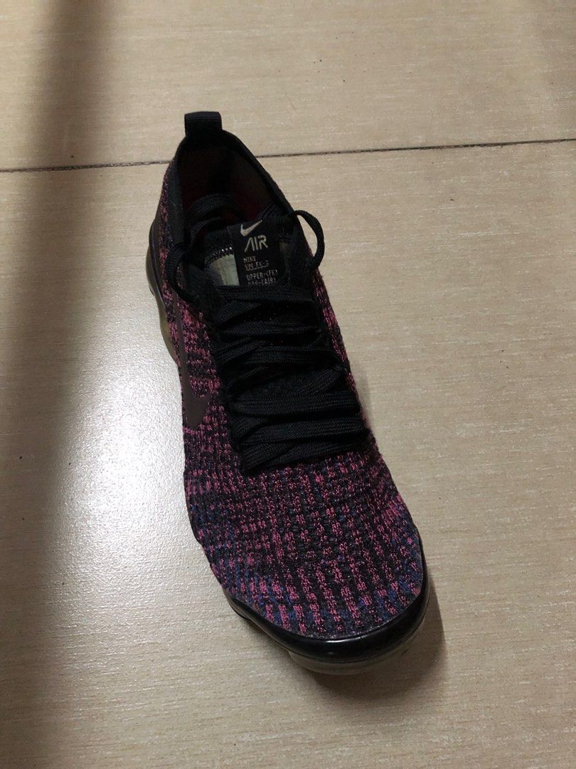 Air vapormax flyknit 3 black/racer blue women's shoe sales
