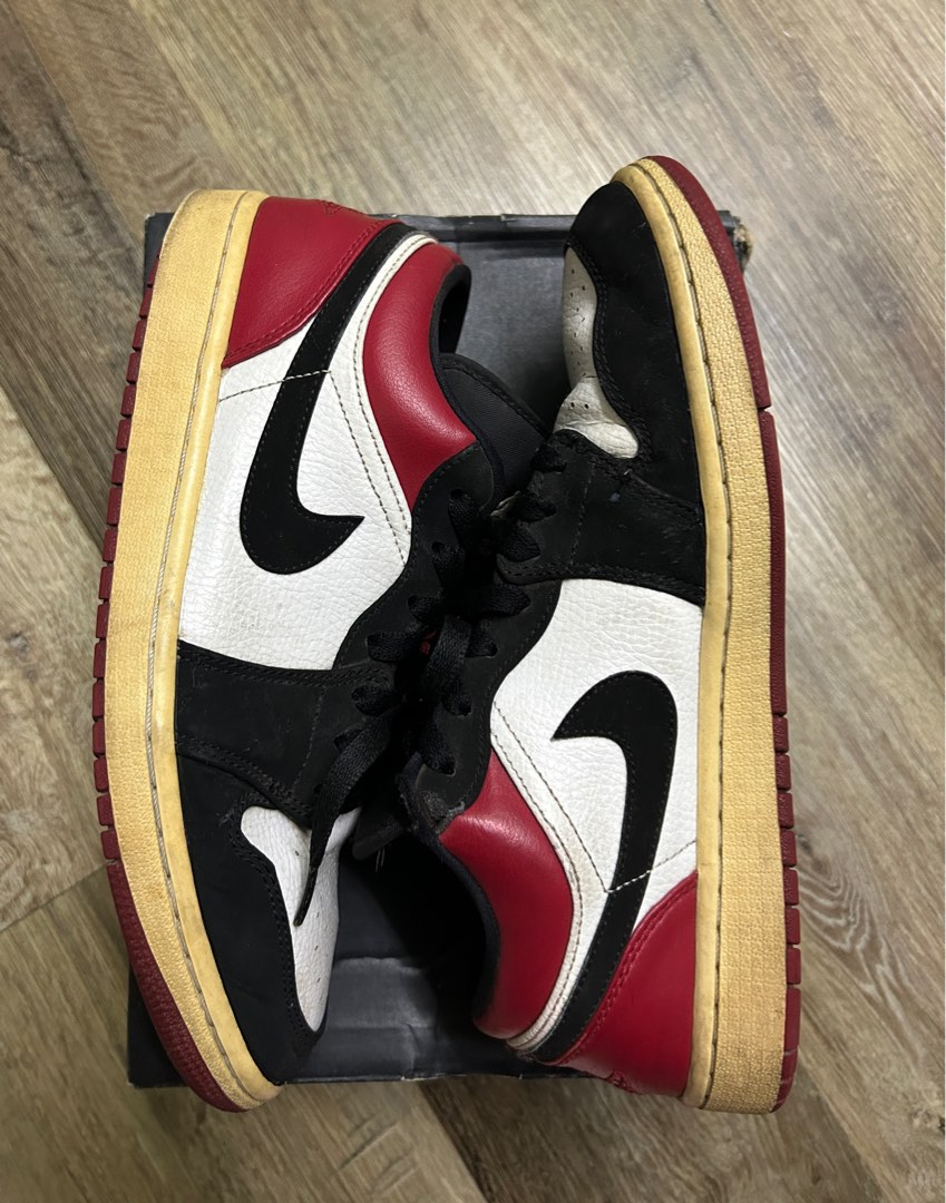 nike aj1 bred toe