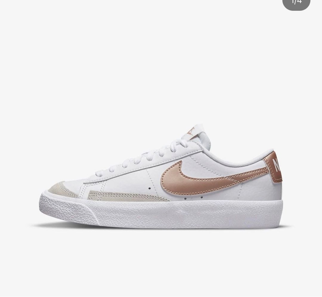 Nike Blazers Low 77 in Rose Gold Quartz Women s Fashion Footwear Sneakers on Carousell