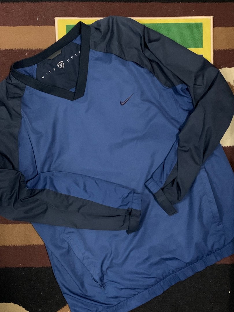 Nike mens golf pullover jacket windbreake outlet