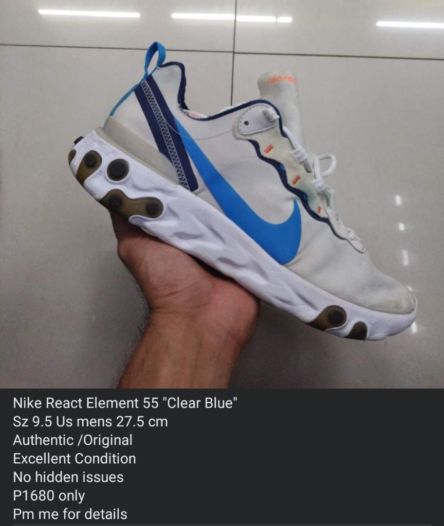 Nike react sale element 55 clear