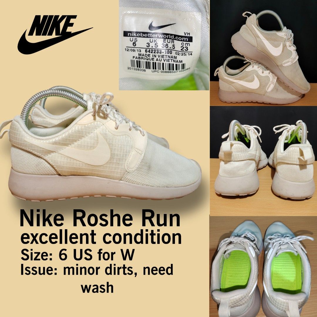 How to cheap wash roshe runs