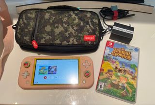Nintendo Switch Lite w/ Animal Crossing New Horizons