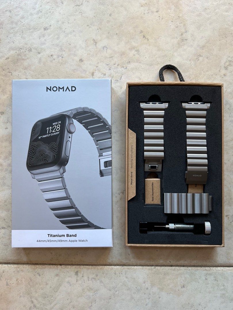 Nomad Titanium Band Apple Watch Ultra/ 44/45/49