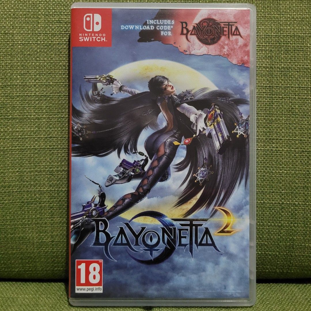 Bayonetta 2 switch used top