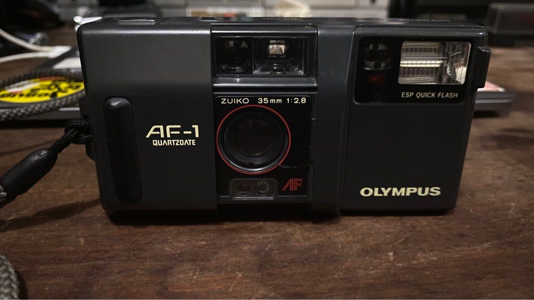 Olympus AF1 Quartzdate, Photography, Cameras on Carousell