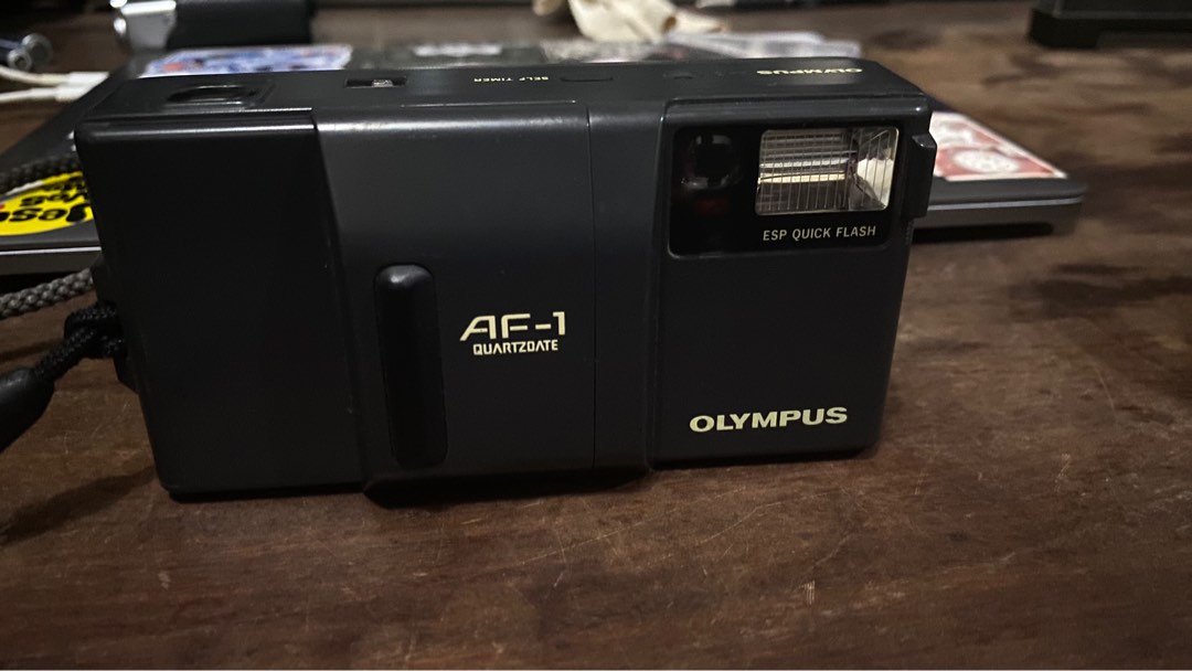 Olympus AF1 Quartzdate, Photography, Cameras on Carousell