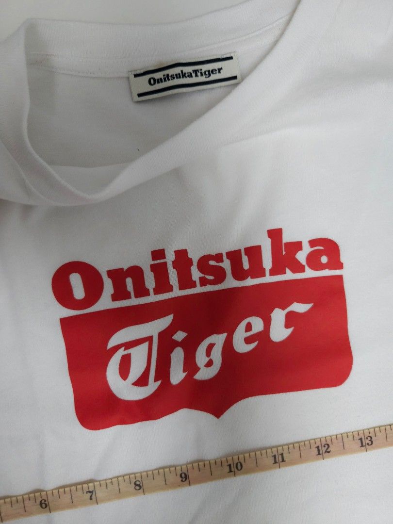 Onitsuka tiger t shirt junior orange on sale