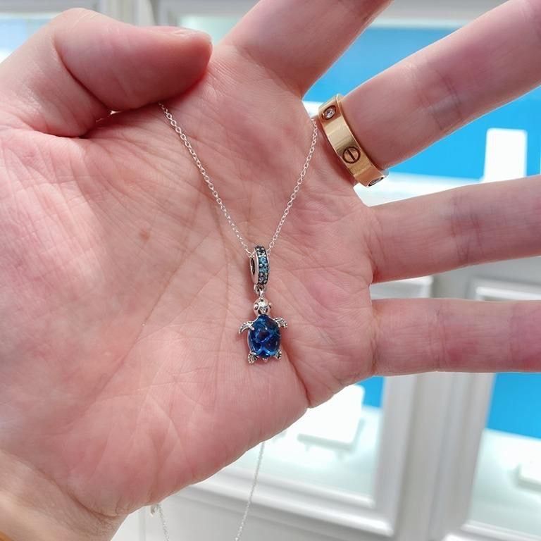 Pandora turtle deals necklace