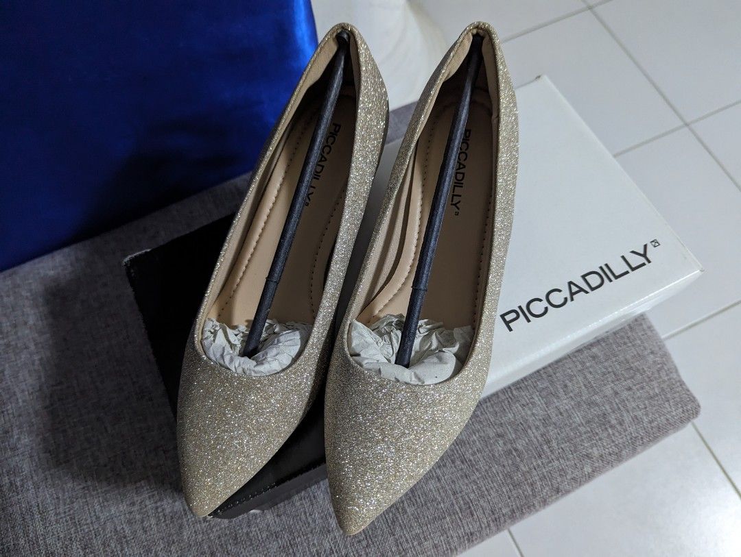 Champagne flat shoes shop