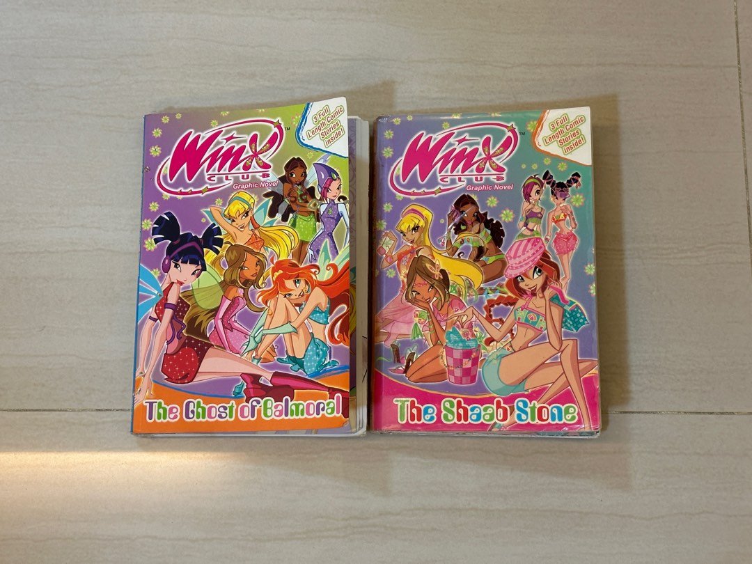 PL Winx Club Comics Shaab Stone & Ghost of Balmoral, Hobbies & Toys