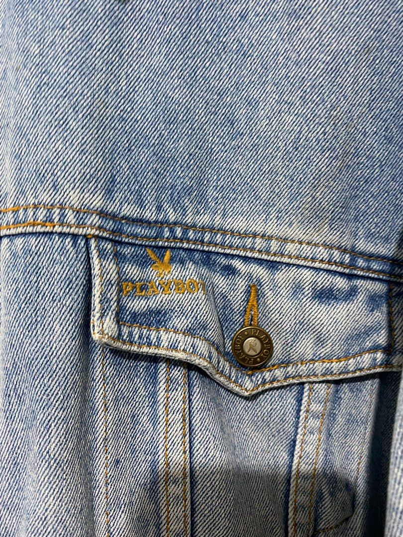 Play Boy x Killua Zoldyck Godspeed (Category: Coats, Jackets and Outerwear) located in Dumaguete. Submitted by dauntless_brotherz2020 (Listing ID 1255768759, Image 3). Description: Playboy Denim Jacket | Hunter x Hunter Killua Zoldyck God Speed Size: 100 Dimension: 23.5 x 26 1:1 Handmade Custom Acrylic Painted Jacket Php 1,000 plus shipping fee.