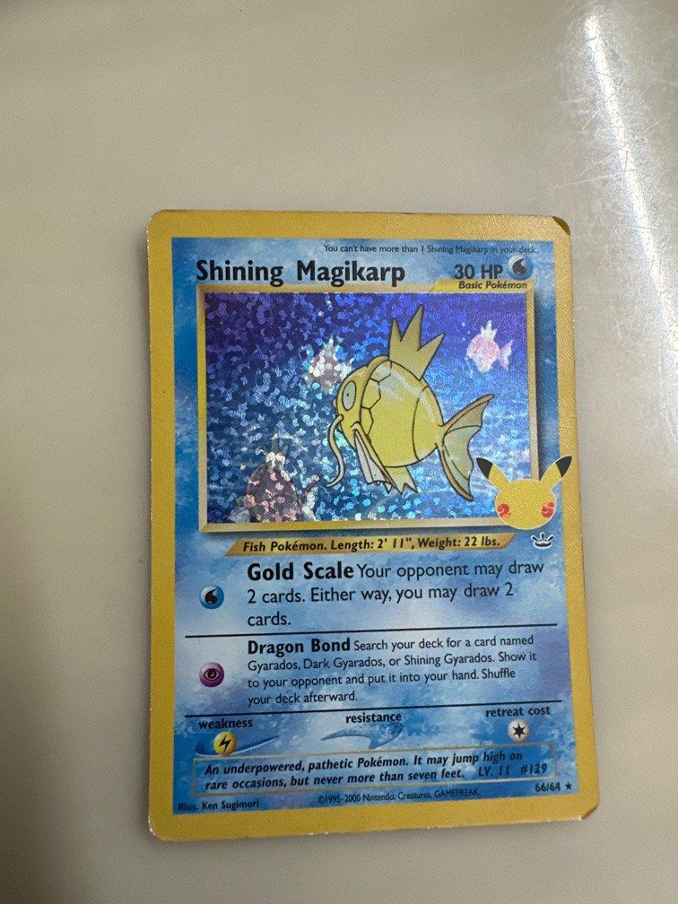 Pokemon Shining Magikarp, Hobbies & Toys, Toys & Games on Carousell Pokemon Shining Magikarp, Hobbies & Toys, Toys & Games on Carousell
