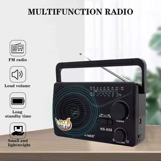 PORTABLE ELETRICTRIC RADIO FM/AM/SW SPEAKER HIFI SUPER SOUND

NSS MULTIMEDIA SPEAKER SYSTEM