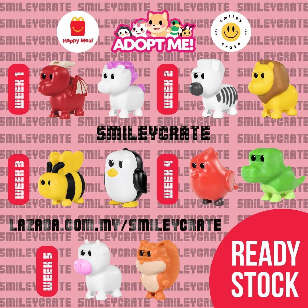 【PREORDER】 McDonalds McDonald McD Mekdi McDonald's Happy Meal Toy