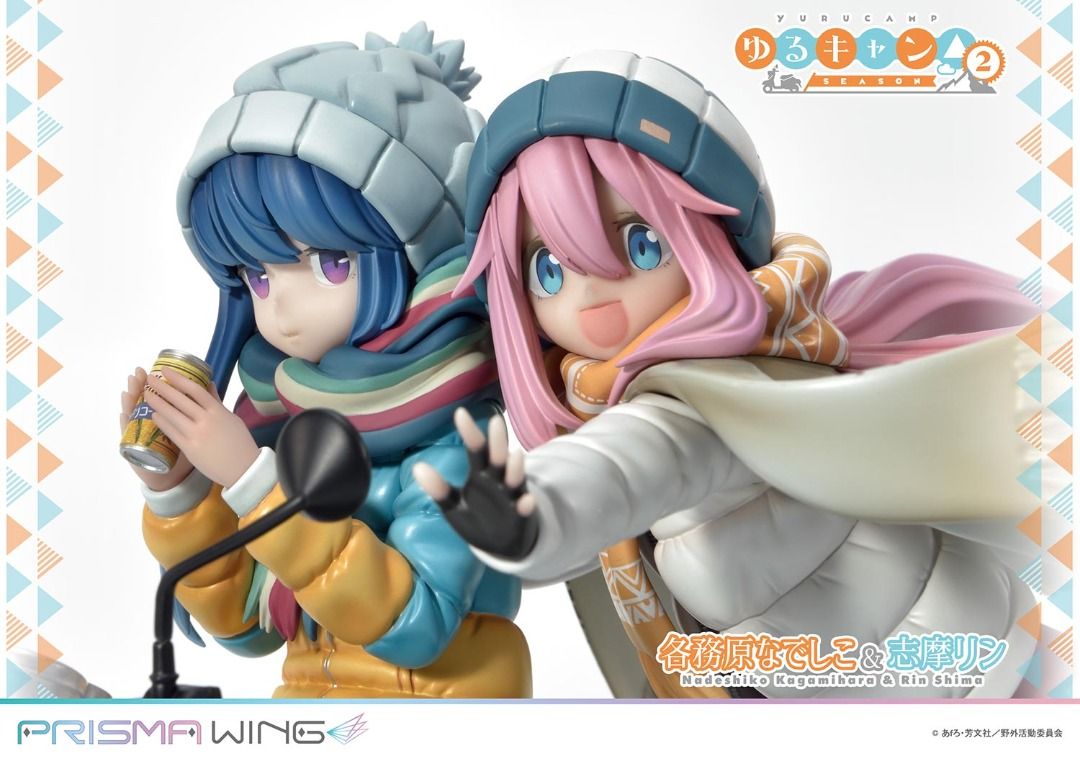 預購Pre-Order】 PRISMA WING 搖曳露營△ 各務原撫子 志摩凜17 Figure 日版, 興趣及遊戲, 玩具& 遊戲類-  Carousell