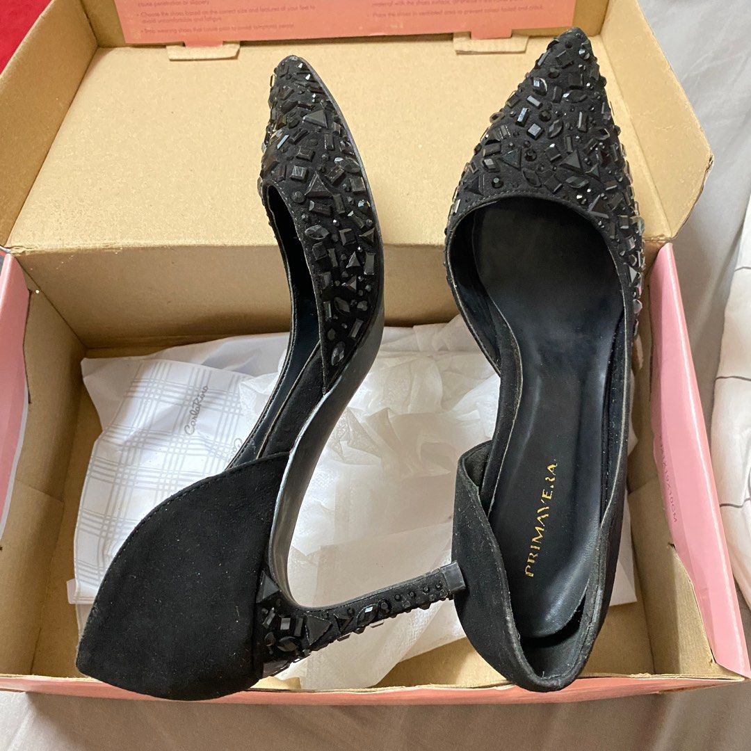 Black online diamond heels
