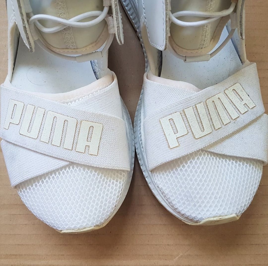 Puma fenty white sneakers deals