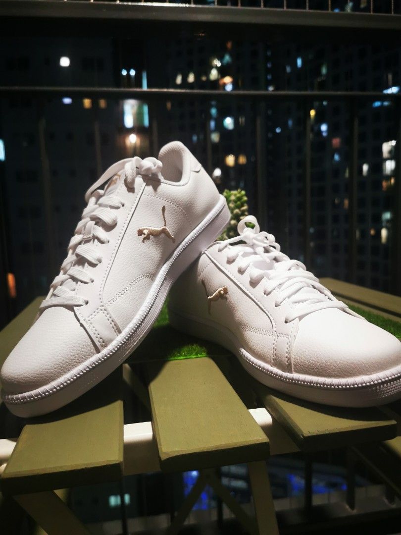 Puma cat leather shoes store
