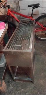 Pure Stainless Steel Griller with Sauce holder