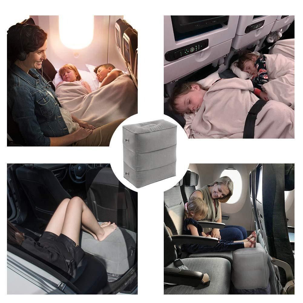 Inflatable travel hot sale leg rest